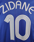 2006 - 07 France Home Shirt Zidane 10 - 9.5/10 - (M) - Eternal Pitch