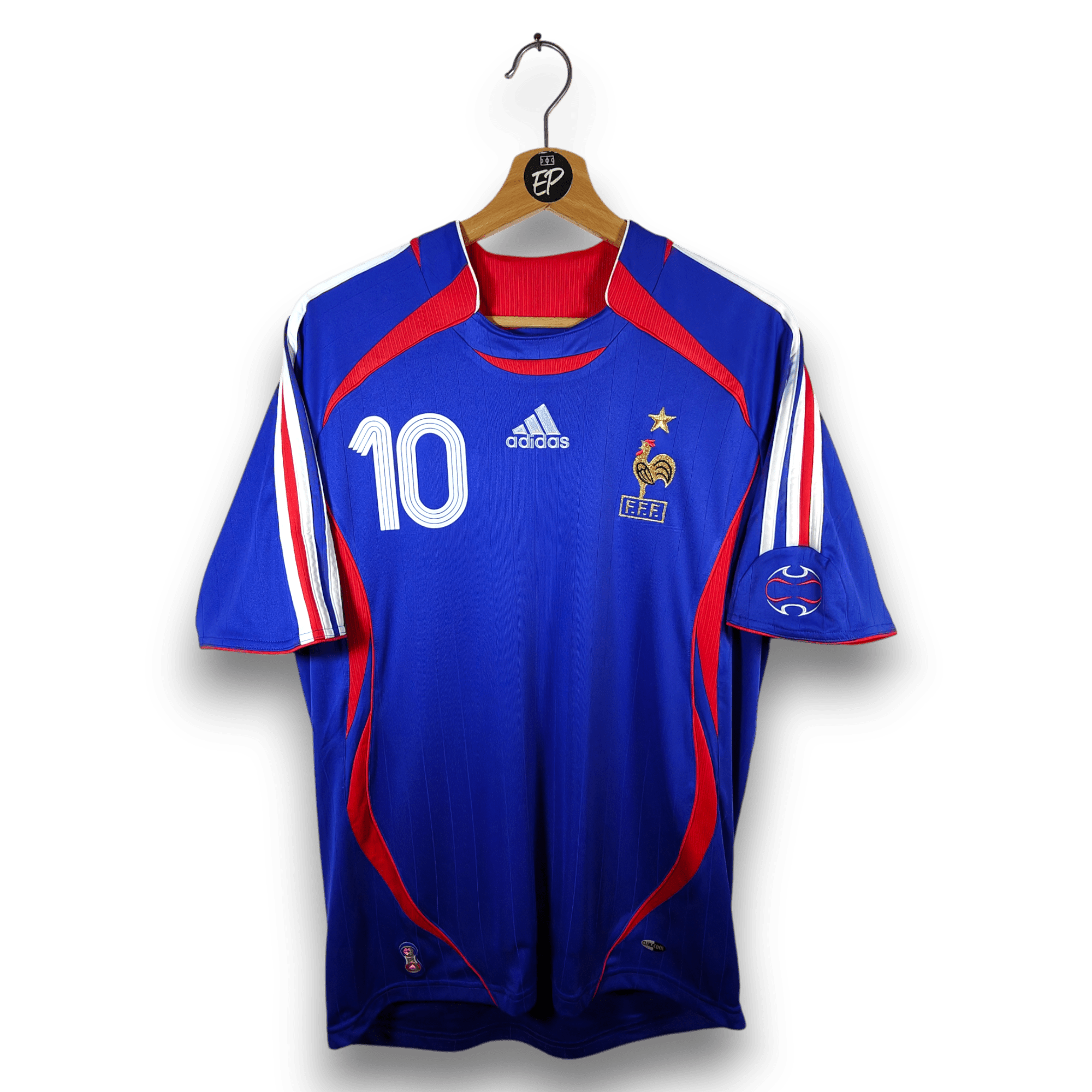 2006 - 07 France Home Shirt Zidane 10 - 9.5/10 - (M) - Eternal Pitch