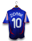 2006 - 07 France Home Shirt Zidane 10 - 9.5/10 - (S) - Eternal Pitch