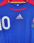 2006 - 07 France Home Shirt Zidane 10 - 9.5/10 - (XL) - Eternal Pitch