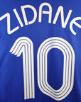 2006 - 07 France Home Shirt Zidane 10 - 9.5/10 - (XL) - Eternal Pitch
