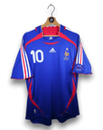 2006 - 07 France Home Shirt Zidane 10 - 9.5/10 - (XL) - Eternal Pitch