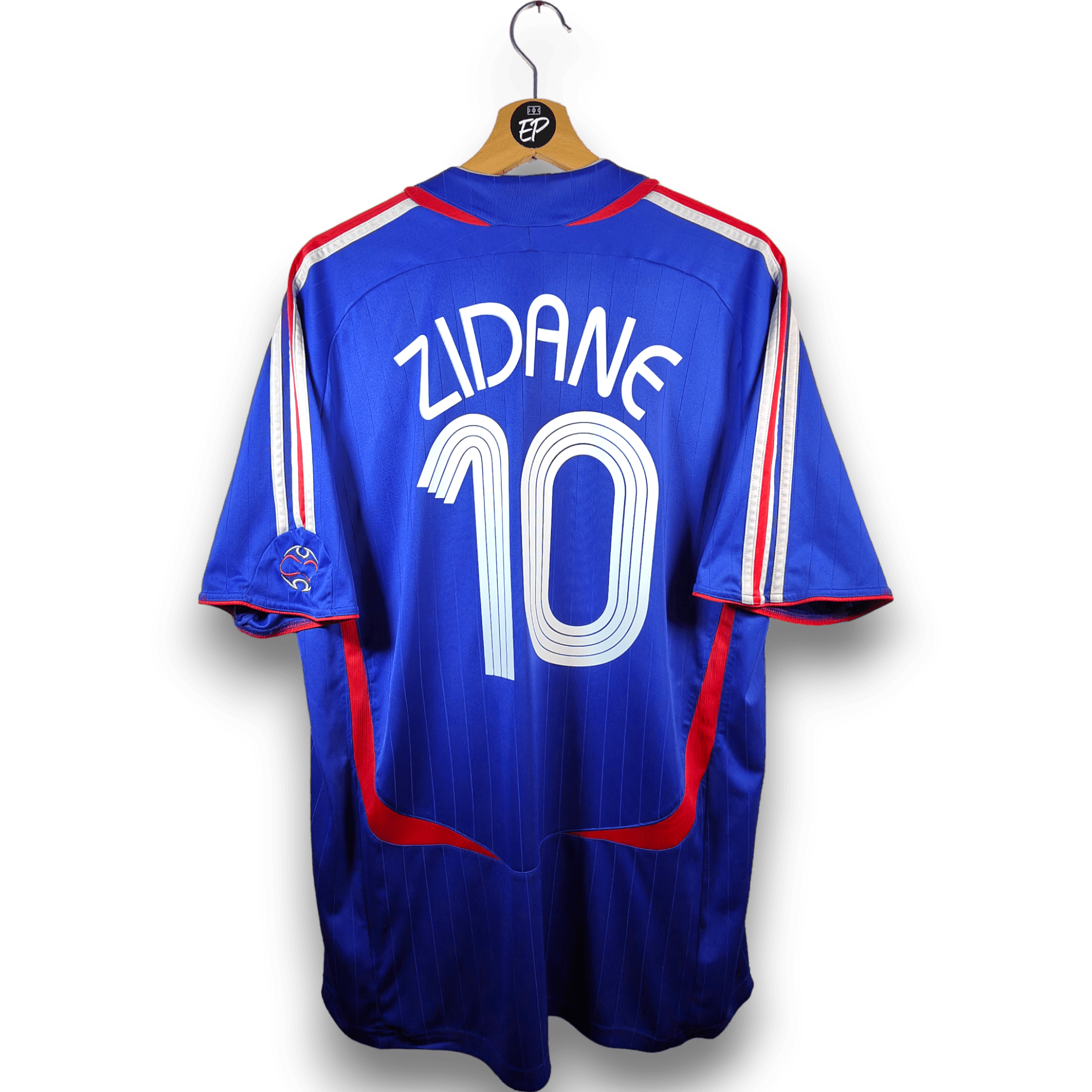 2006 - 07 France Home Shirt Zidane 10 (XL) - Eternal Pitch