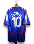 2006 - 07 France Home Shirt Zidane 10 (XL) - Eternal Pitch