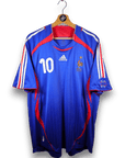 2006 - 07 France Home Shirt Zidane 10 (XL) - Eternal Pitch