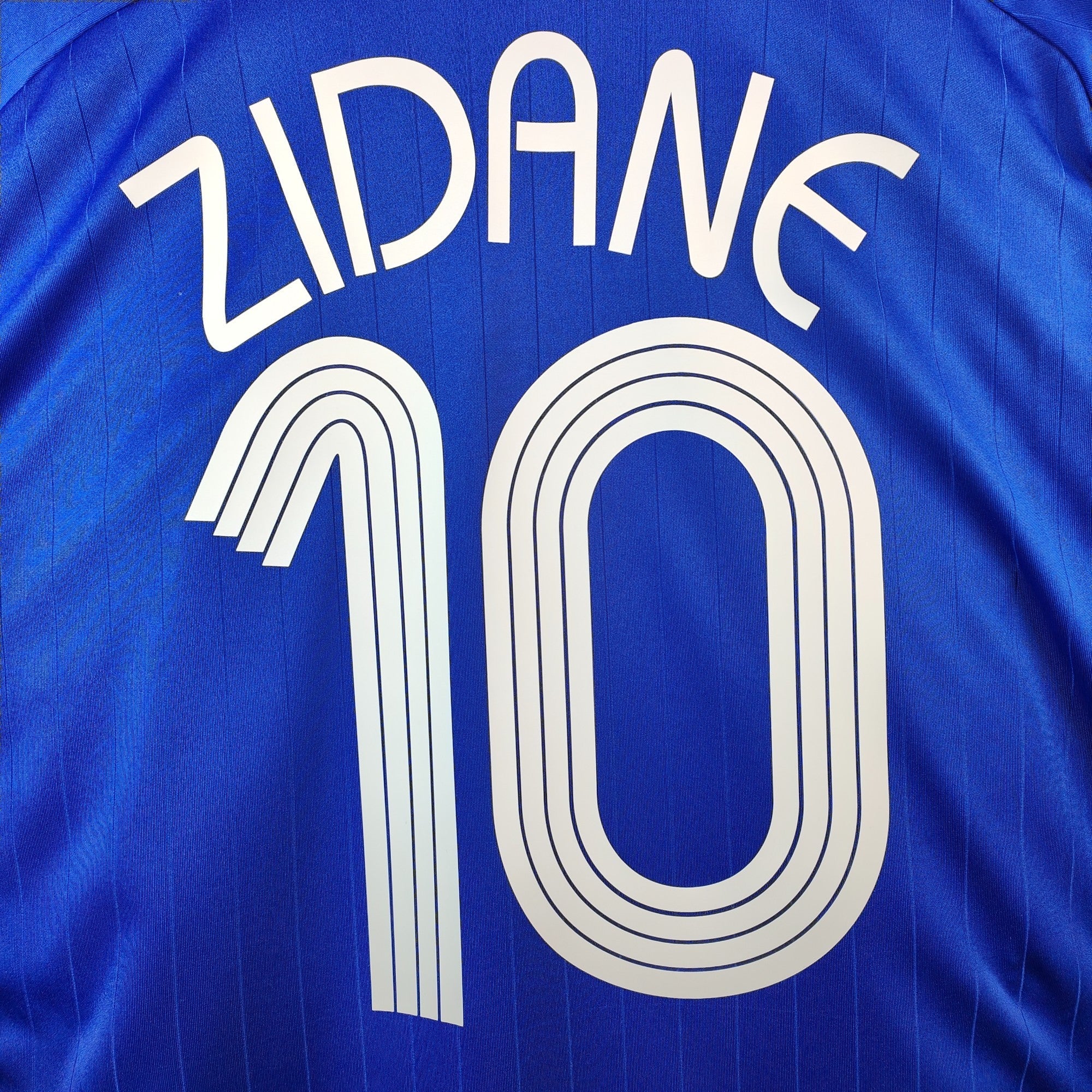 2006 - 07 France Home Shirt Zidane 10 (XL) - Eternal Pitch
