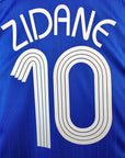 2006 - 07 France Home Shirt Zidane 10 (XL) - Eternal Pitch