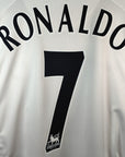 2006 - 07 Manchester United Away Shirt Ronaldo 7 (XL) - Eternal Pitch