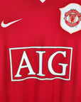 2006 - 07 Manchester United Home LS Shirt Ronaldo 7 - 8.5/10 - (M) - Eternal Pitch