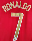 2006 - 07 Manchester United Home LS Shirt Ronaldo 7 - 8.5/10 - (M) - Eternal Pitch