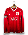 2006 - 07 Manchester United Home LS Shirt Ronaldo 7 - 8.5/10 - (M) - Eternal Pitch