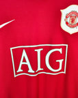 2006 - 07 Manchester United Home Shirt Ronaldo 7 - 8/10 - (XL) - Eternal Pitch