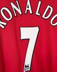 2006 - 07 Manchester United Home Shirt Ronaldo 7 - 9/10 - (XL) - Eternal Pitch
