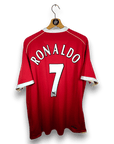 2006 - 07 Manchester United Home Shirt Ronaldo 7 - 9/10 - (XL) - Eternal Pitch