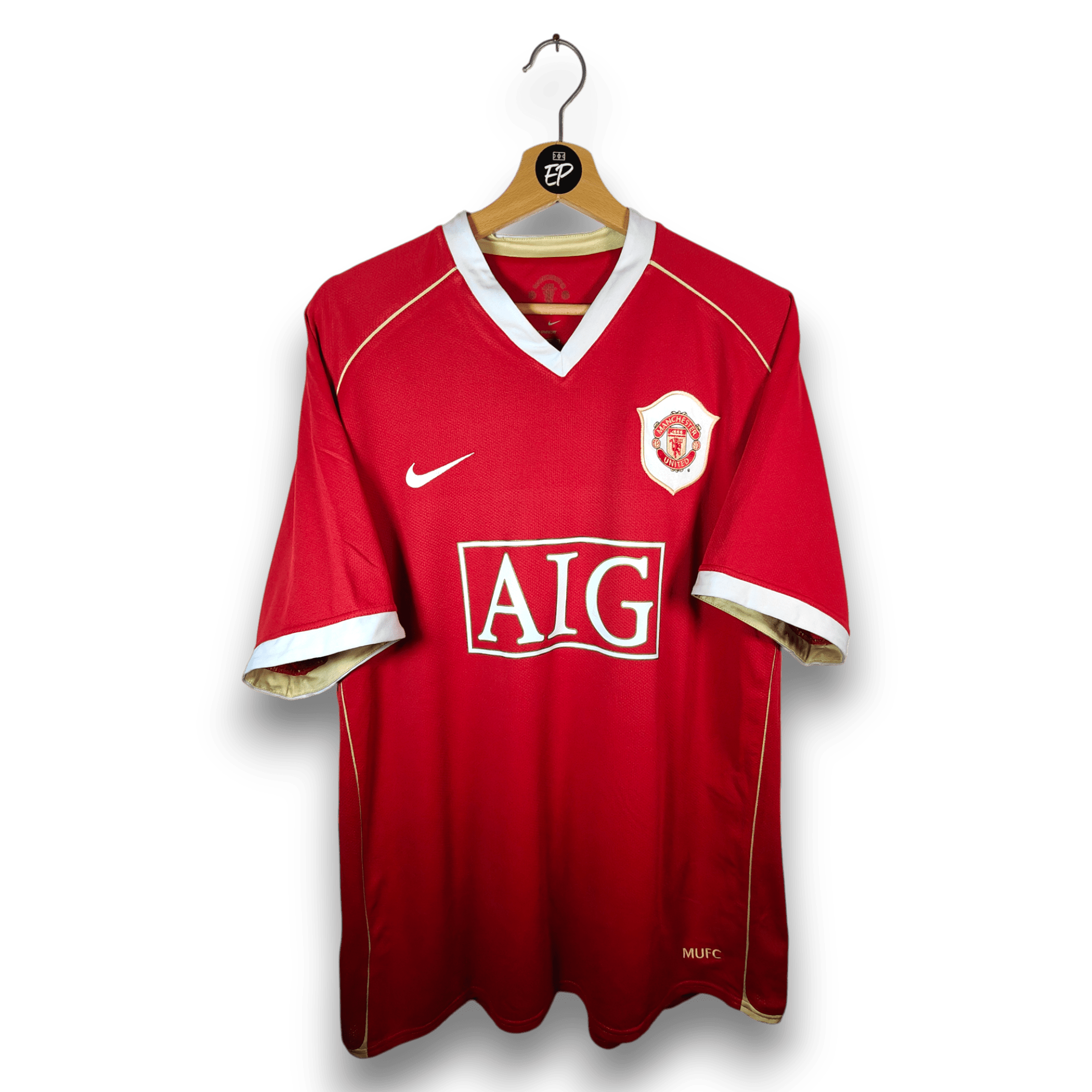 2006 - 07 Manchester United Home Shirt Ronaldo 7 - 9/10 - (XL) - Eternal Pitch