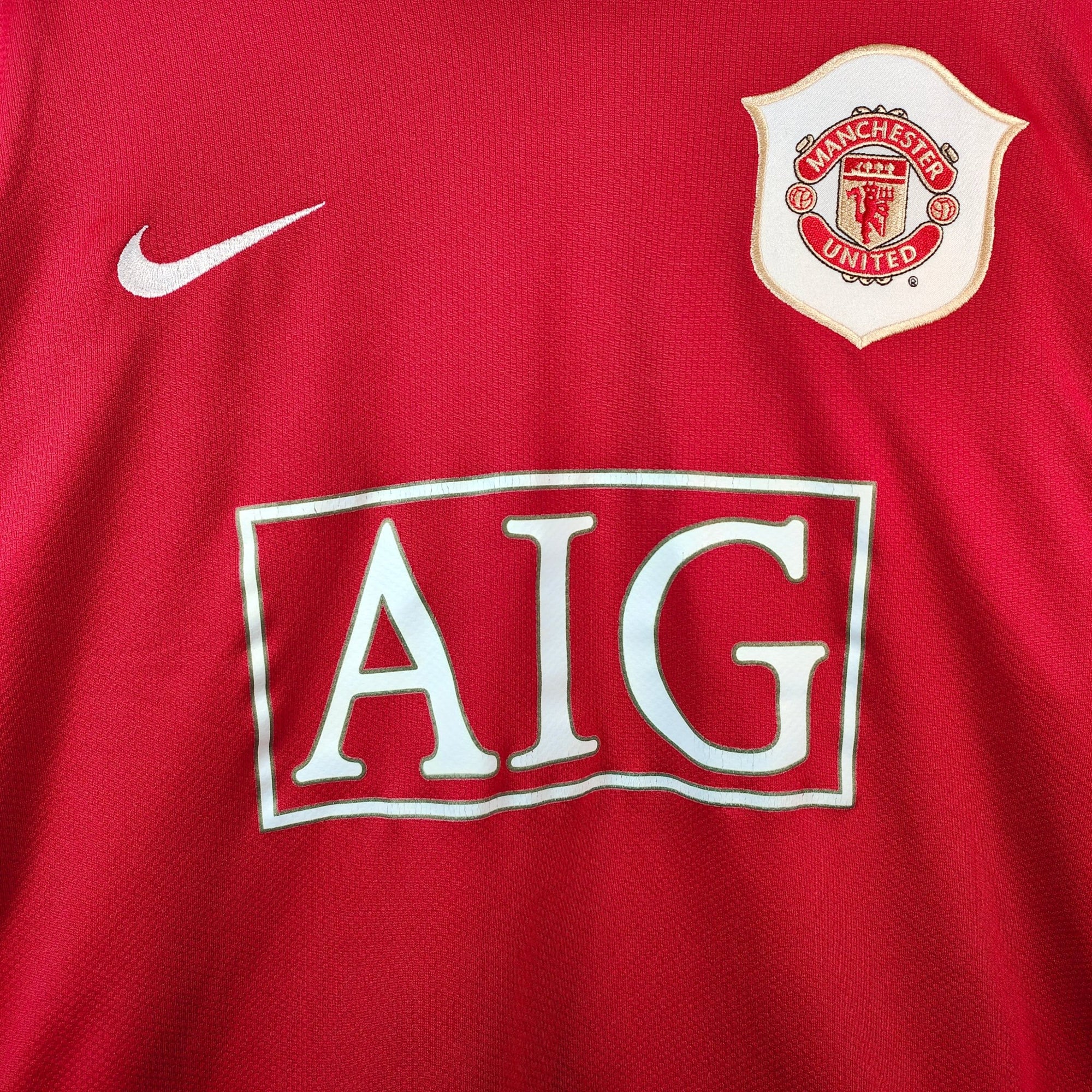 2006 - 07 Manchester United Home Shirt Rooney 8 - 8/10 - (M) - Eternal Pitch