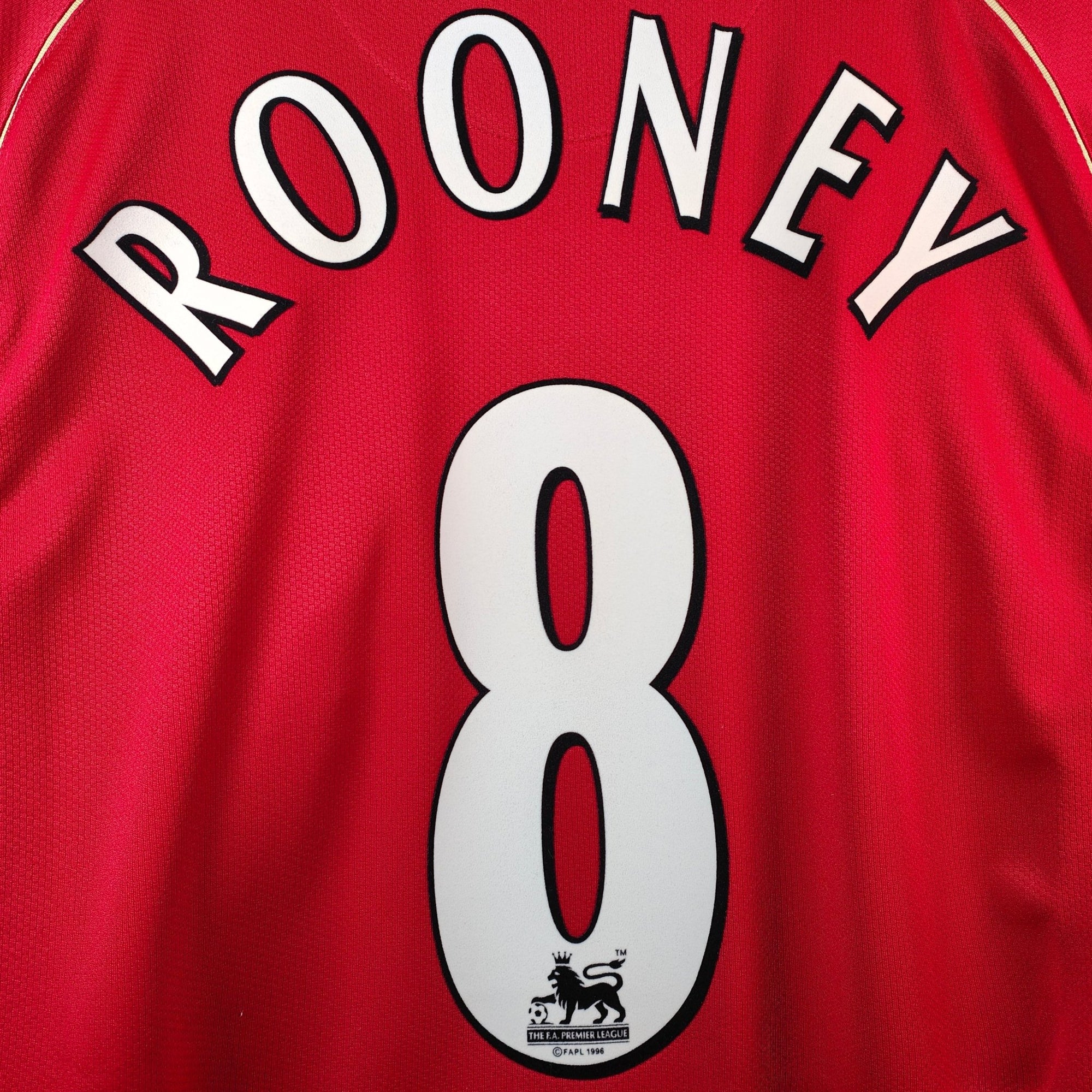 2006 - 07 Manchester United Home Shirt Rooney 8 - 8/10 - (M) - Eternal Pitch