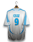 2006 - 07 Olympique Marseille Home Shirt Cisse 9 - 9/10 - (XL) - Eternal Pitch