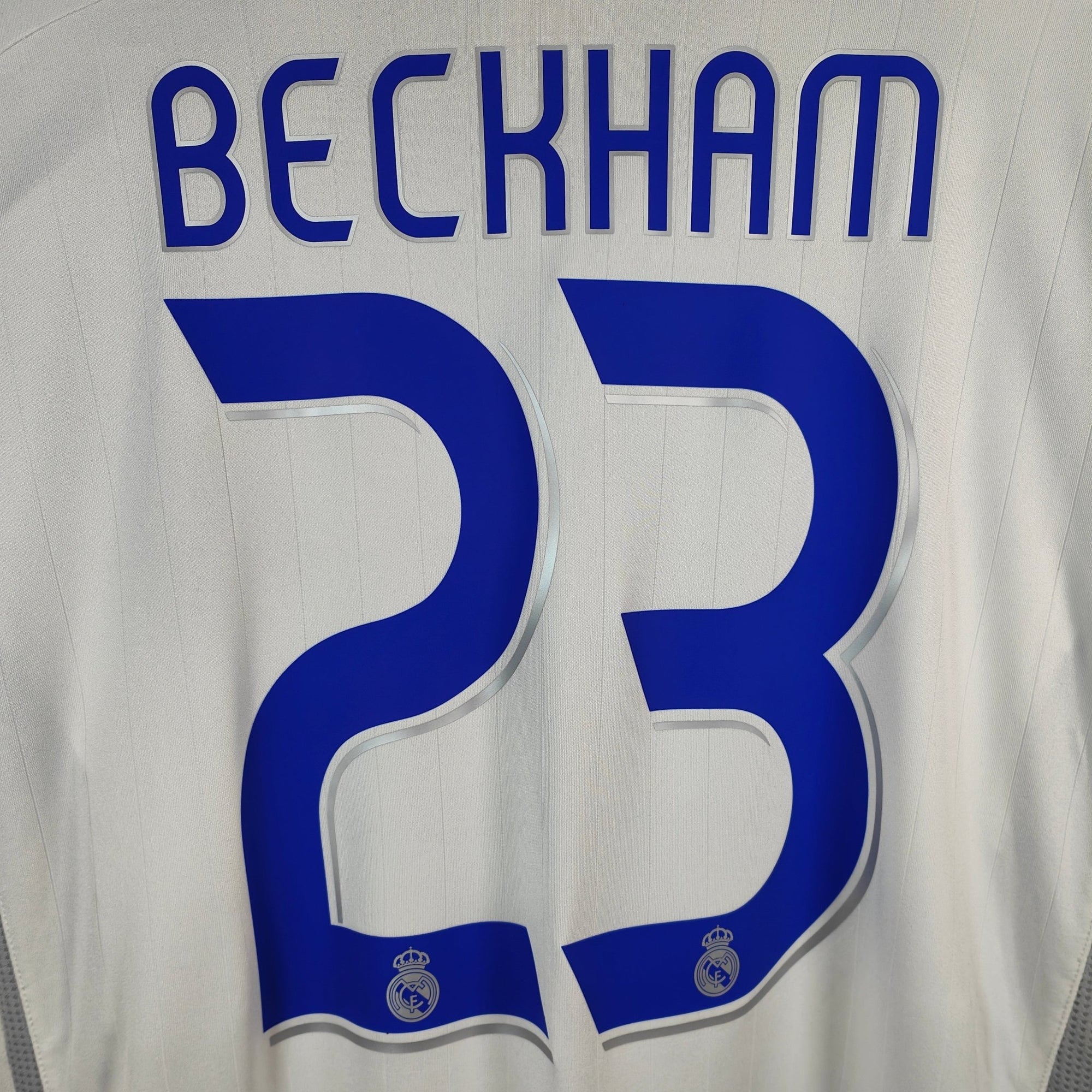 2006 - 07 Real Madrid Home Shirt Beckham 23 - 9.5/10 - (L) - Eternal Pitch