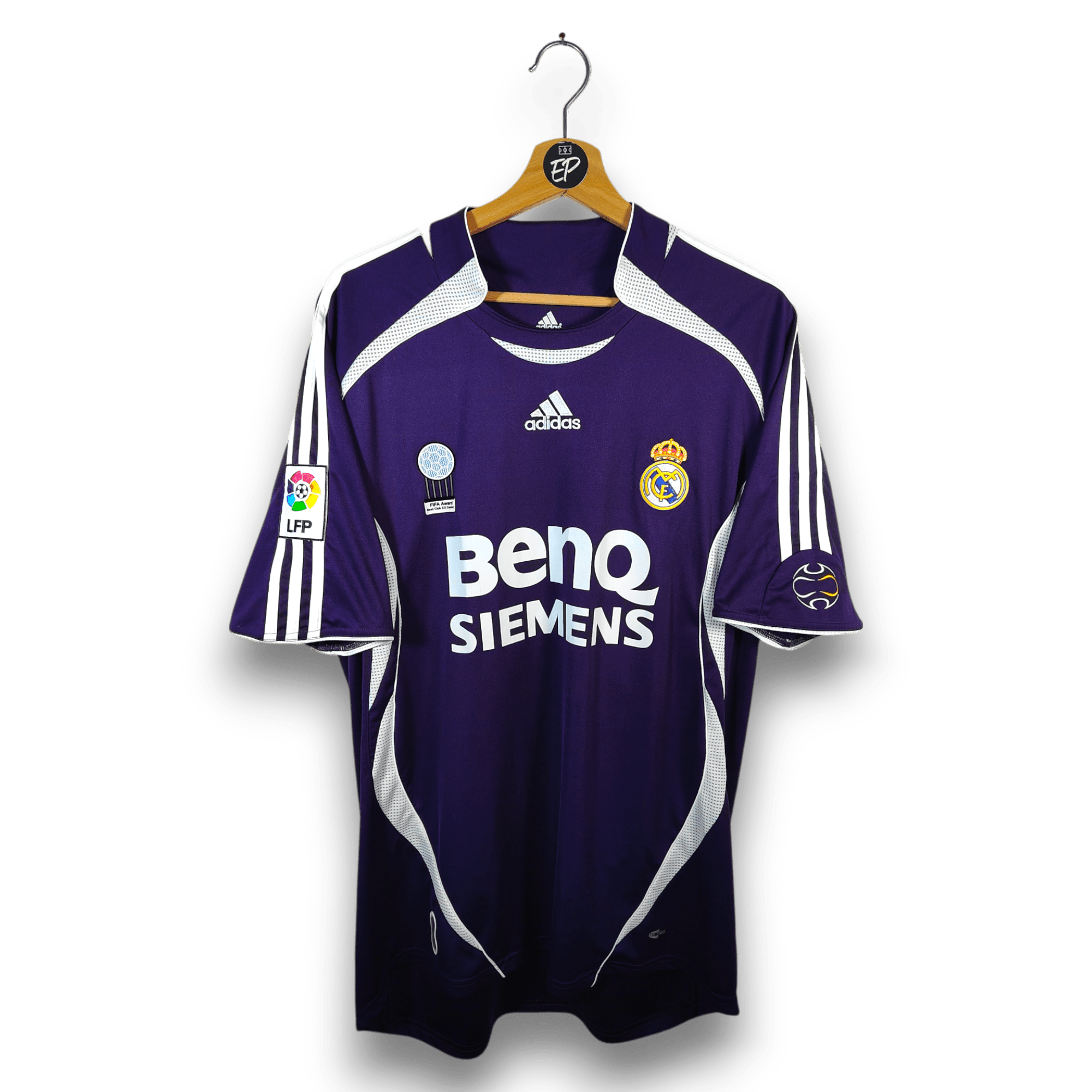2006-07 Real Madrid Third Shirt Beckham #23 - 9/10 - (L) – 055226