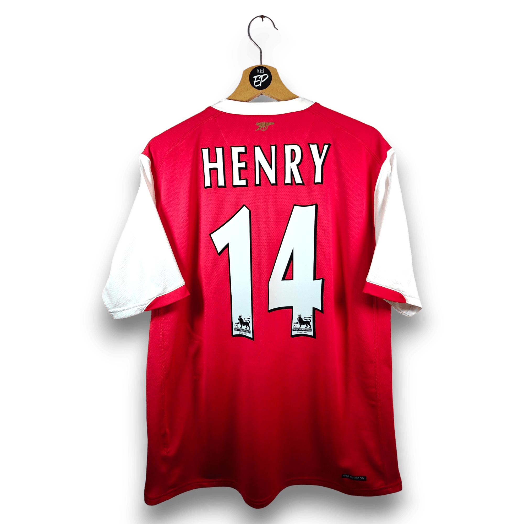 2006 - 08 Arsenal Home Shirt Henry 14 (M) - Eternal Pitch
