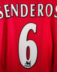2006 - 08 Arsenal Home Shirt Senderos 6 (L) - Eternal Pitch