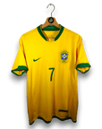 2006 - 08 Brazil Home Shirt Adriano 7 - 9/10 - (M) - Eternal Pitch