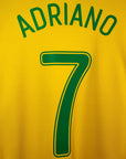 2006 - 08 Brazil Home Shirt Adriano 7 - 9/10 - (M) - Eternal Pitch