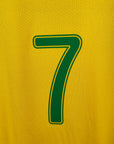 2006 - 08 Brazil Home Shirt Adriano 7 - 9/10 - (M) - Eternal Pitch