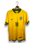 2006 - 08 Brazil Home Shirt Ronaldinho 10 - 9/10 - (M) - Eternal Pitch