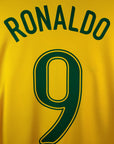 2006 - 08 Brazil Home Shirt Ronaldo 9 (L) - Eternal Pitch