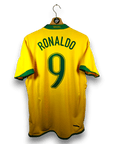 2006 - 08 Brazil Home Shirt Ronaldo 9 (L) - Eternal Pitch