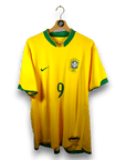 2006 - 08 Brazil Home Shirt Ronaldo 9 (XL) - Eternal Pitch