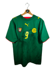 2006 - 08 Cameroon Home Shirt Eto'o 9 (M) - Eternal Pitch