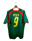 2006 - 08 Cameroon Home Shirt Eto'o 9 (M) - Eternal Pitch