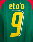 2006 - 08 Cameroon Home Shirt Eto'o 9 (M) - Eternal Pitch