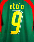 2006 - 08 Cameroon Home Shirt Eto'o 9 (M) - Eternal Pitch