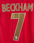 2006 - 08 England Away Shirt Beckham 7 (M) - Eternal Pitch