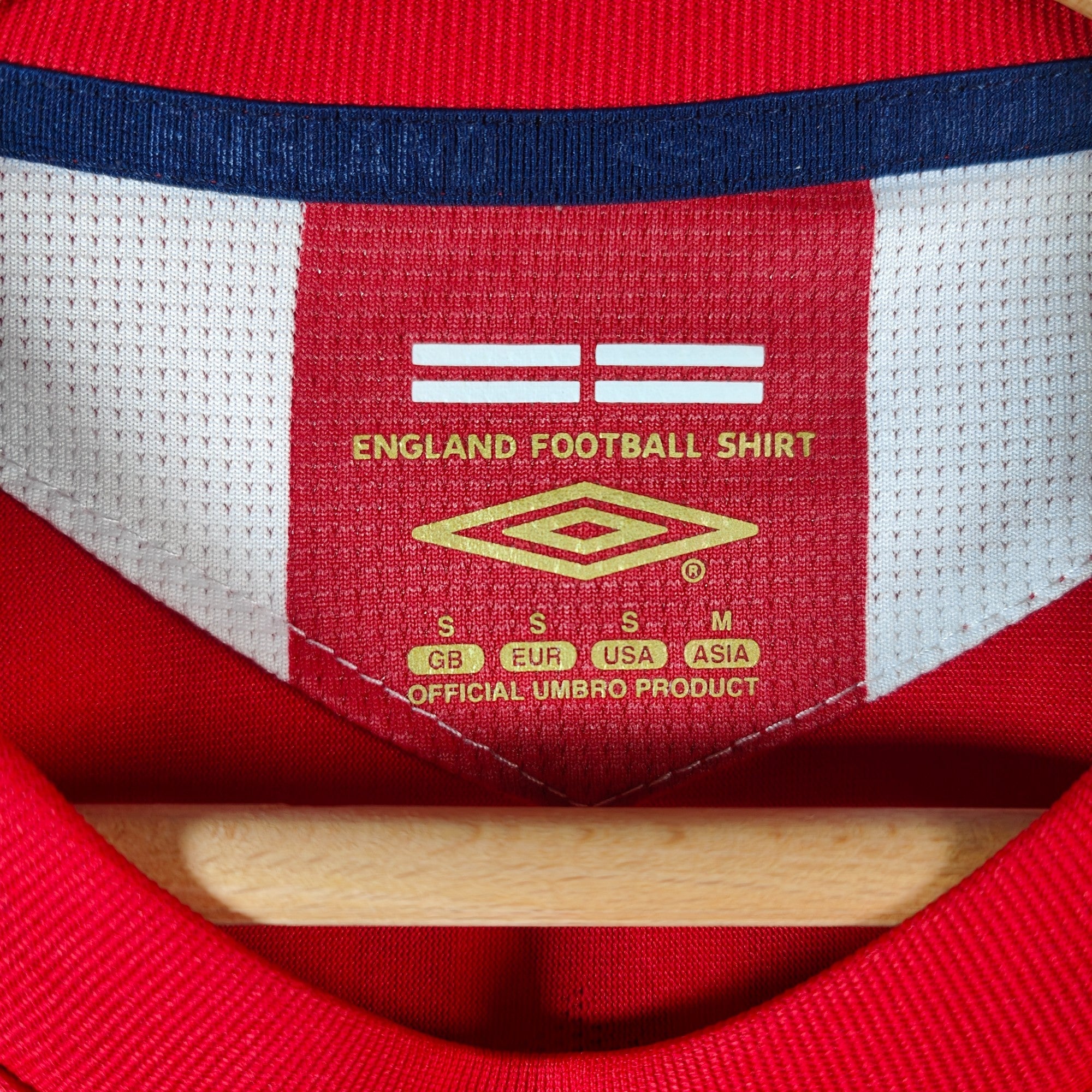 2006 - 08 England Away Shirt Beckham 7 (S) - Eternal Pitch