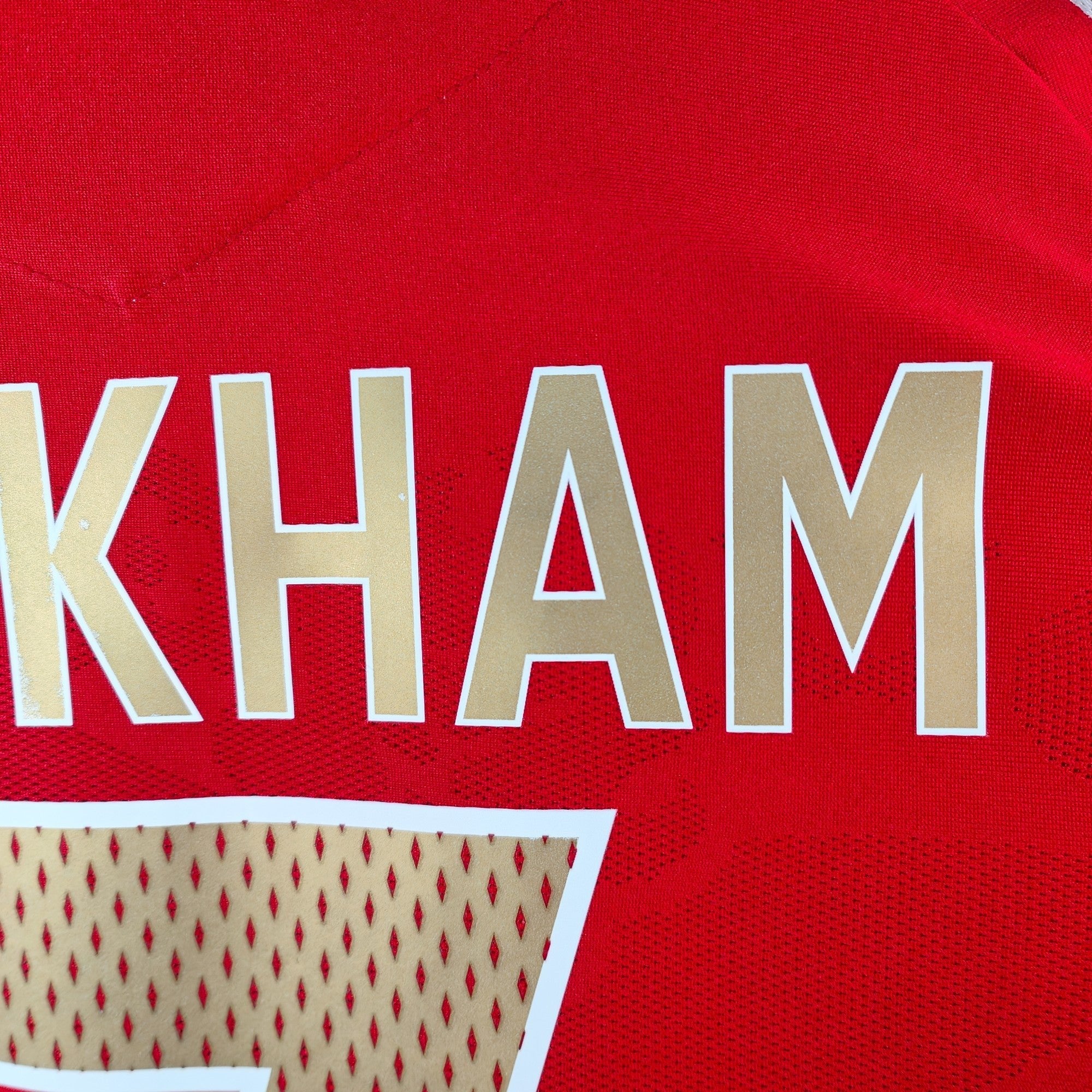 2006 - 08 England Away Shirt Beckham 7 (S) - Eternal Pitch