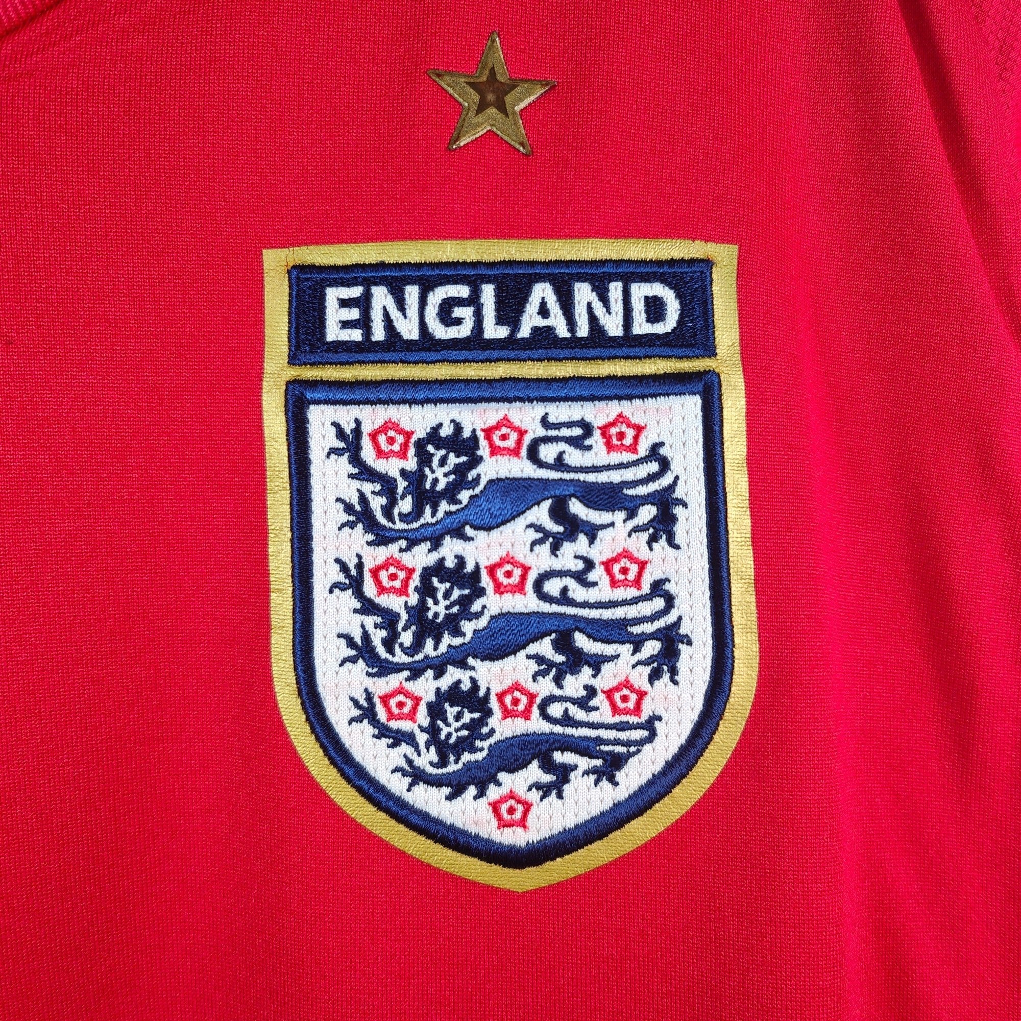 2006 - 08 England Away Shirt Beckham 7 (S) - Eternal Pitch