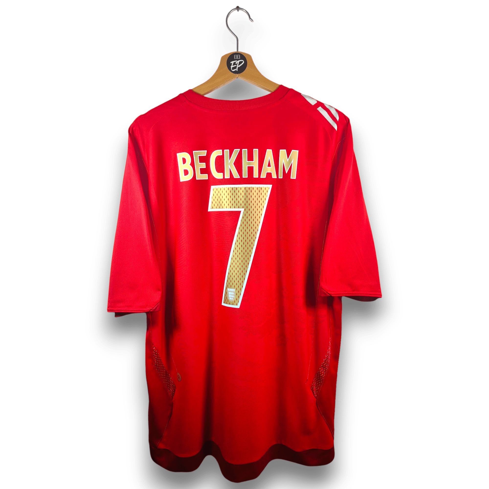 2006 - 08 England Away Shirt Beckham 7 (XL) - Eternal Pitch