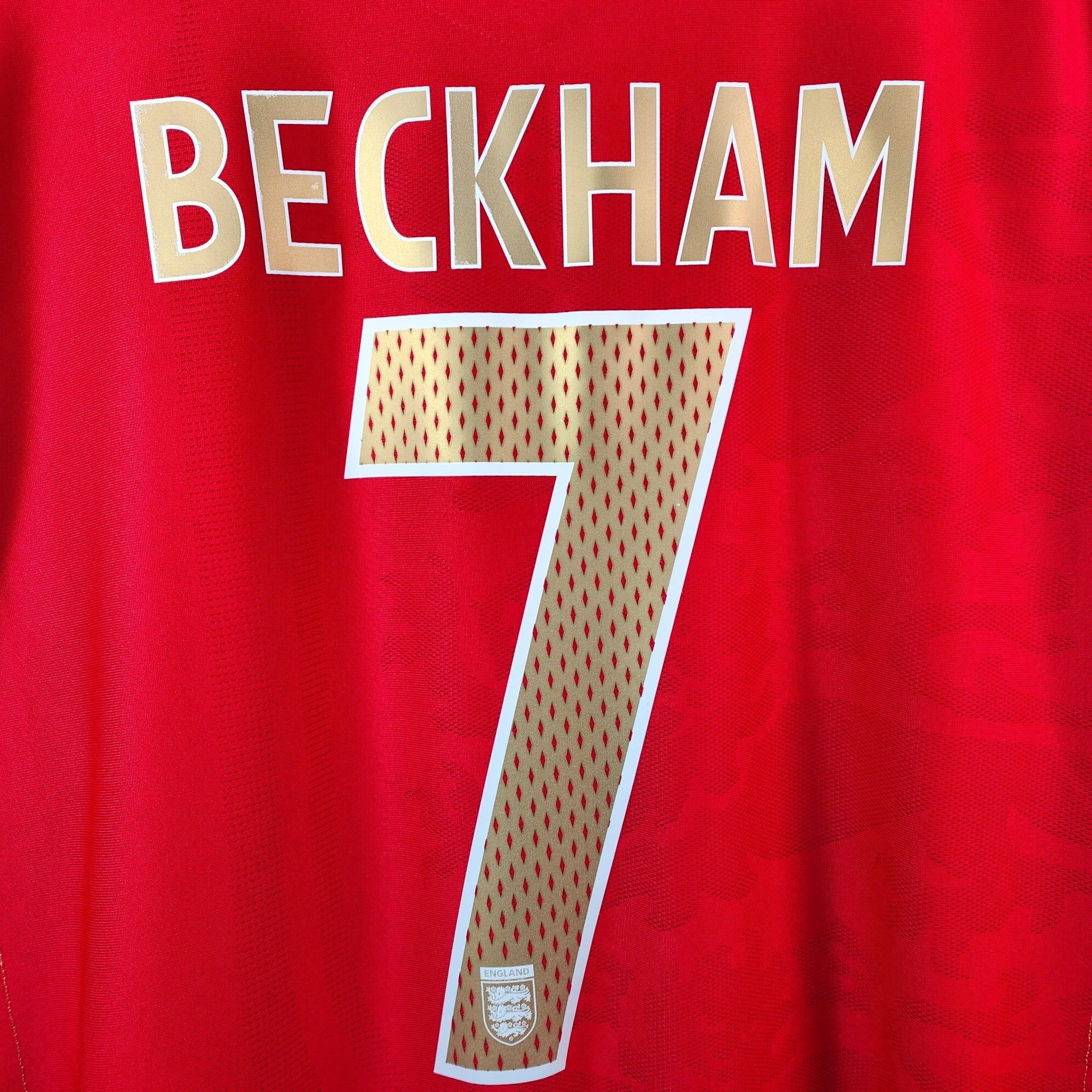 2006 - 08 England Away Shirt Beckham 7 (XL) - Eternal Pitch