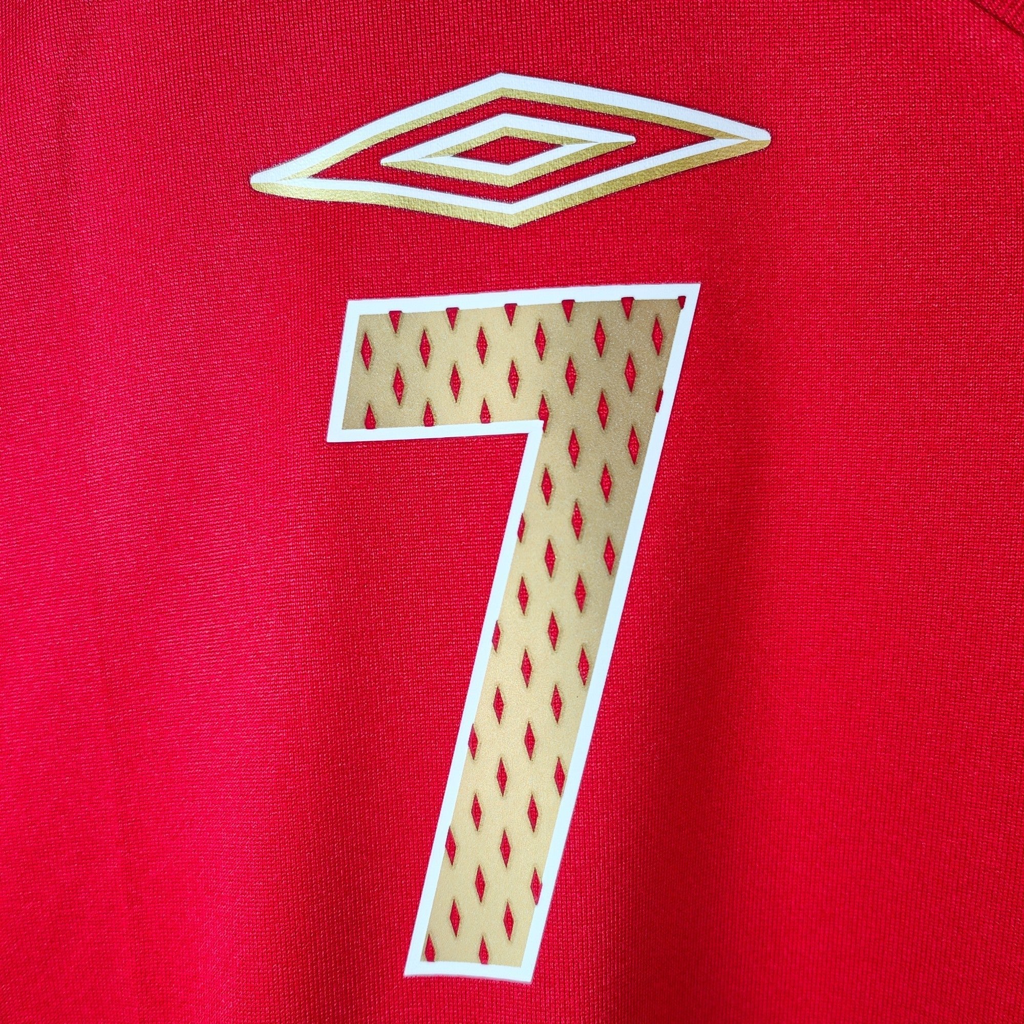 2006 - 08 England Away Shirt Beckham 7 (XL) - Eternal Pitch