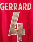 2006 - 08 England Away Shirt Gerrard 4 - 7.5/10 - (M) - Eternal Pitch