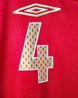 2006 - 08 England Away Shirt Gerrard 4 - 7.5/10 - (M) - Eternal Pitch