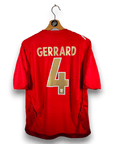 2006 - 08 England Away Shirt Gerrard 4 - 8/10 - (L) - Eternal Pitch