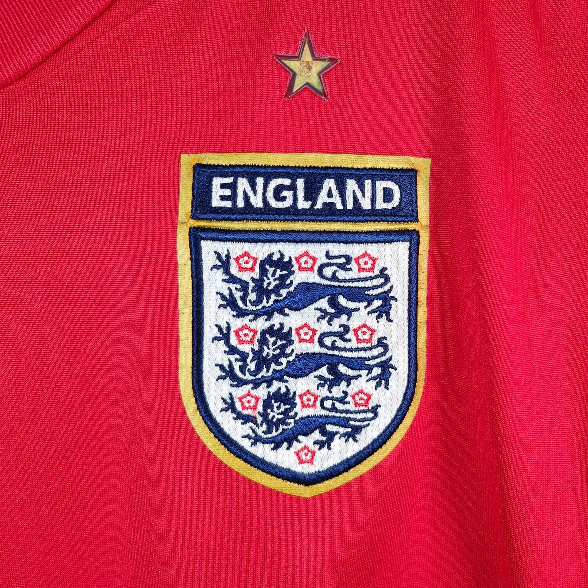 2006 - 08 England Away Shirt Gerrard 4 - 8/10 - (L) - Eternal Pitch