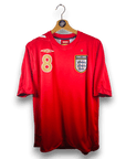 2006 - 08 England Away Shirt Lampard 8 - 8.5/10 - (M) - Eternal Pitch