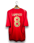 2006 - 08 England Away Shirt Lampard 8 (L) - Eternal Pitch